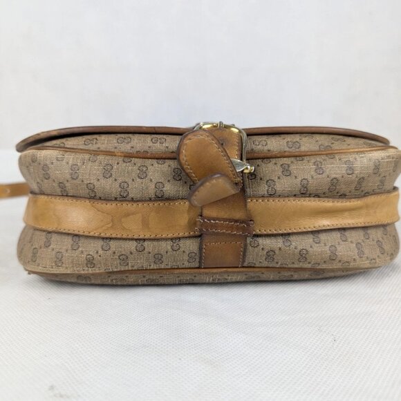 Authentic Vintage GUCCI GG Guccissima Crossbody Messenger Bag Made in Italy - Picture 9 of 15